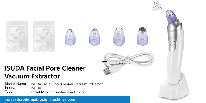 ISUDA Facial Pore Cleaner Vacuum Extractor Review