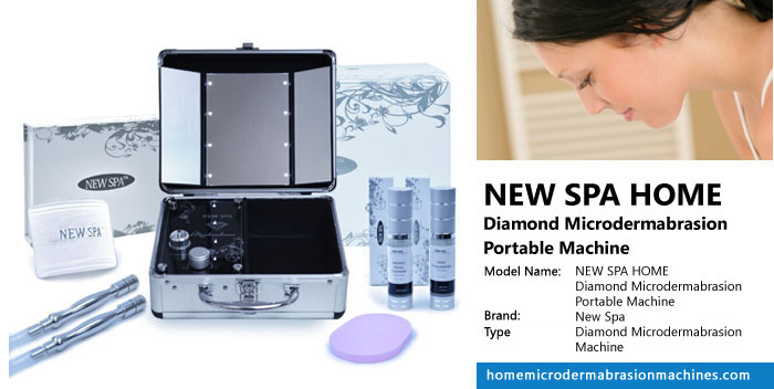 NEW SPA HOME Diamond Microdermabrasion Portable Machine Review